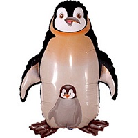 FM фигура 902659 Пингвин черный МИНИ 14" фольгированный шар