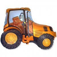 FM фигура 902681 Трактор оранжевый МИНИ 14" фольгированный шар