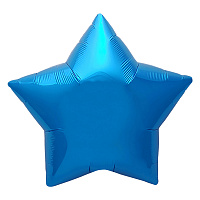 Agura звезда 19'/синий 757536 Фольга