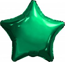 Agura звезда 19'/зеленый220403 Фольга